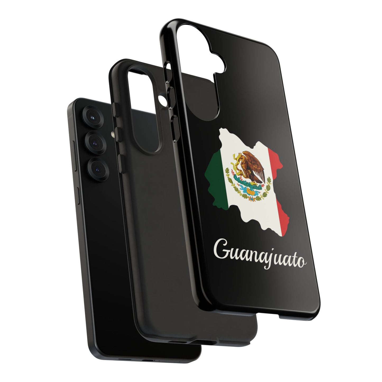 Guanajuato Mexico Flag Map Phone Case | Mexican American Pride Tough Case for iPhone & Samsung