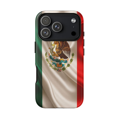 Mexico Flag Phone Case | Mexican Pride iPhone & Samsung Case | Tricolor Aesthetic Tough Protective Cover