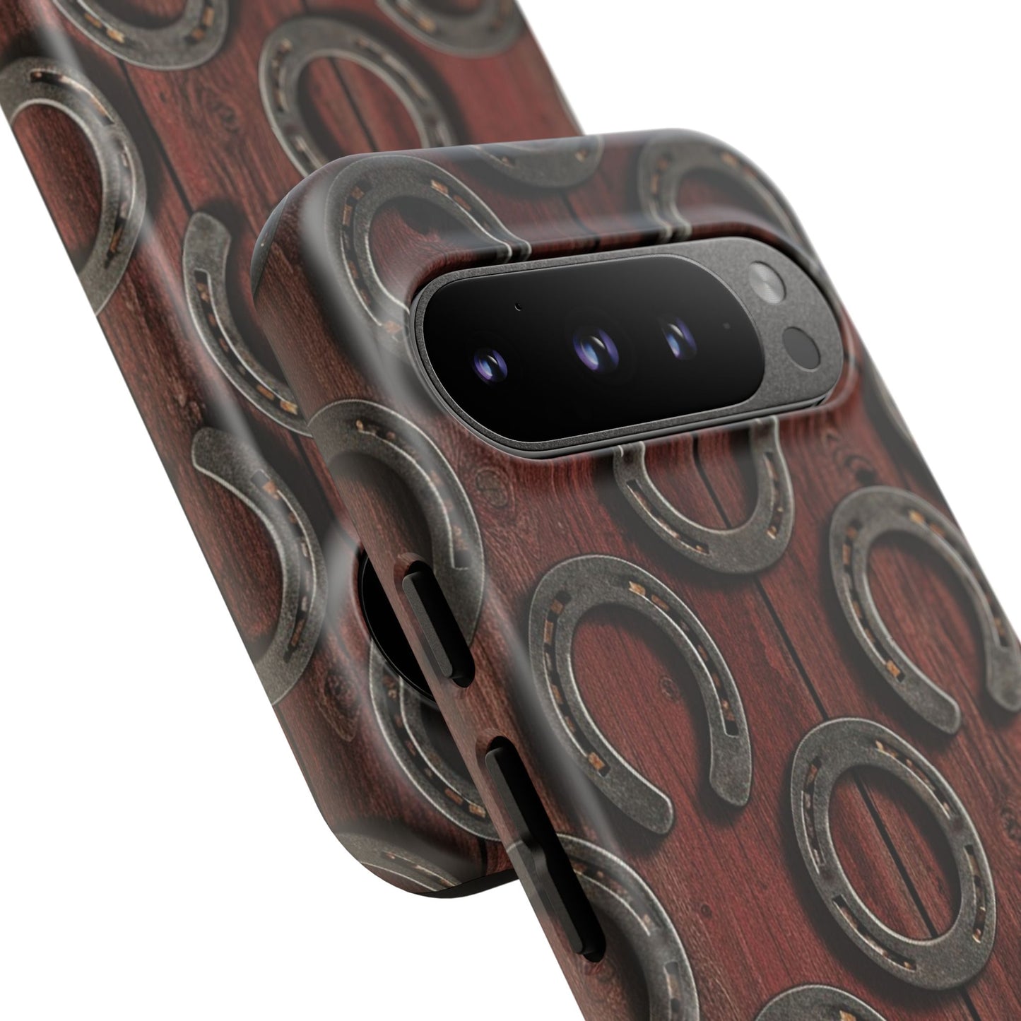 Rustic Horseshoe Western Phone Case – Cowboy Country Ranch Tough Case