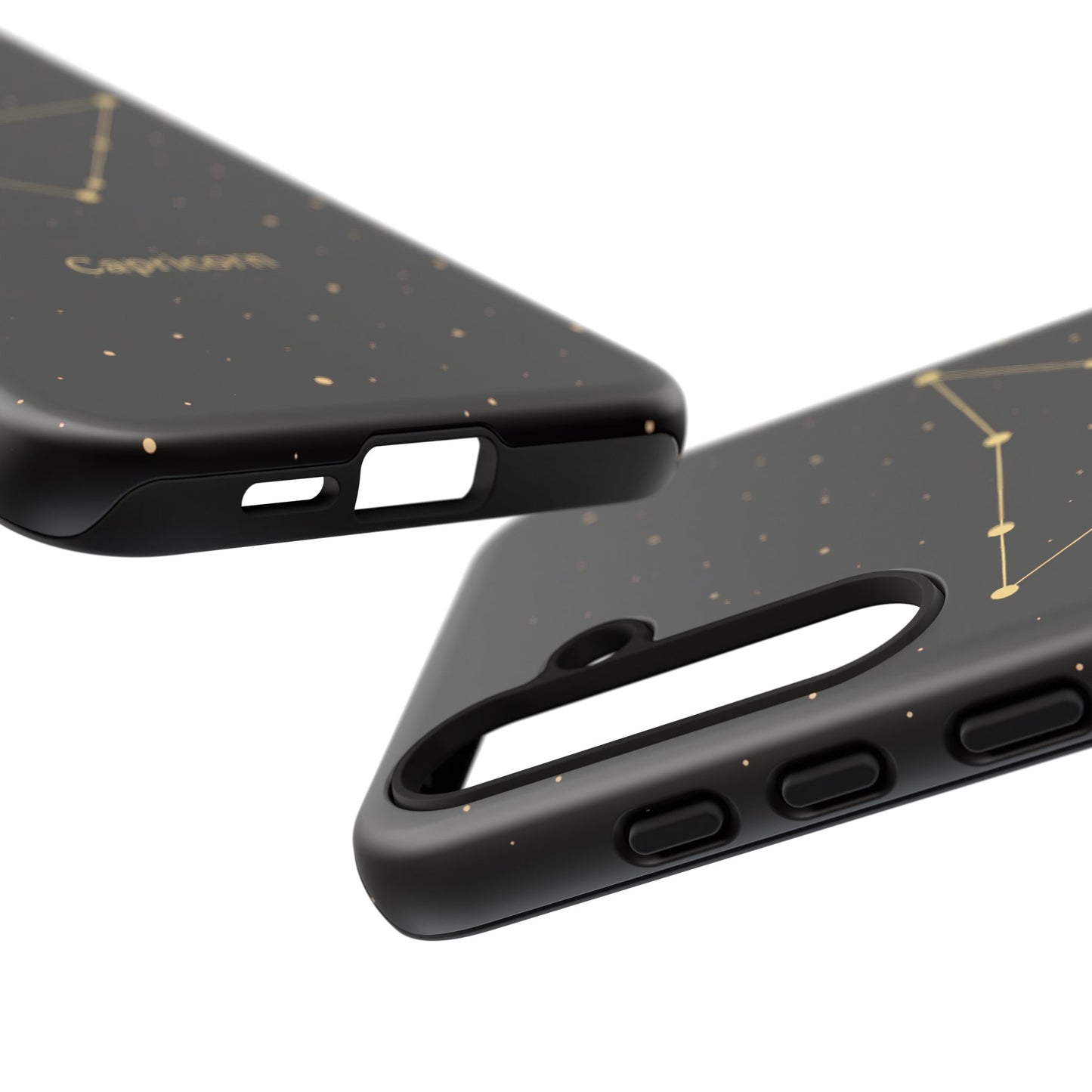 Capricorn Zodiac Constellation Phone Case – Luxe Gold Celestial Cover