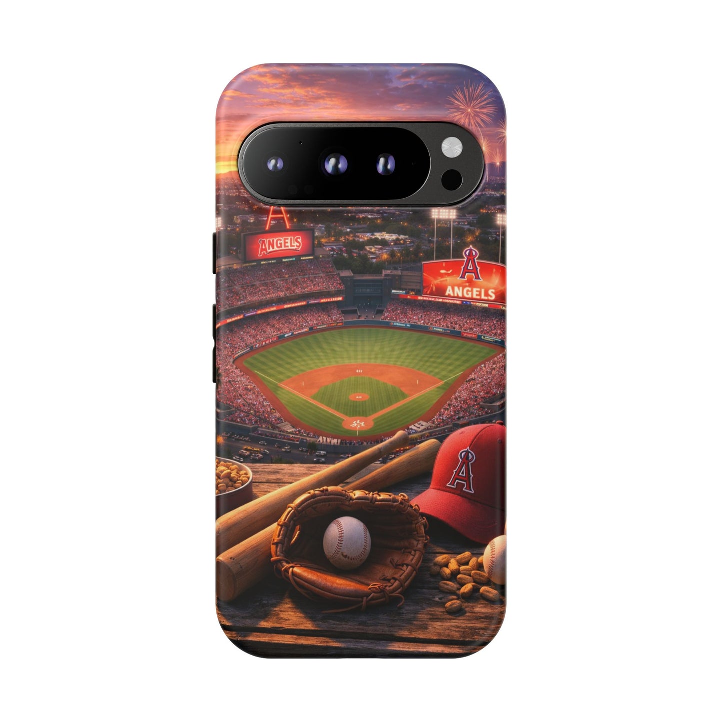 Baseball Stadium Phone Case Sports Fan Ballpark Game Day Tough Case