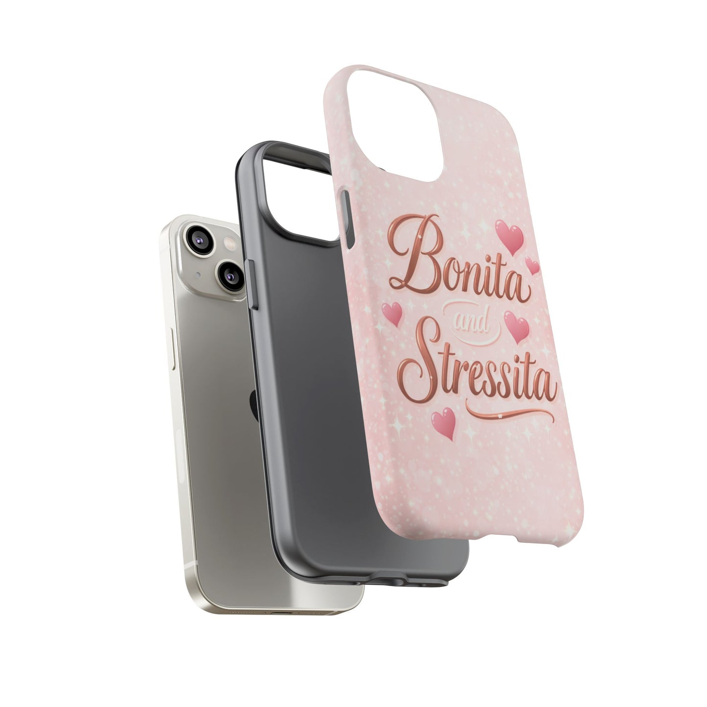 Bonita Stressita Phone Case Cute Latina Aesthetic Pink Coquette Case