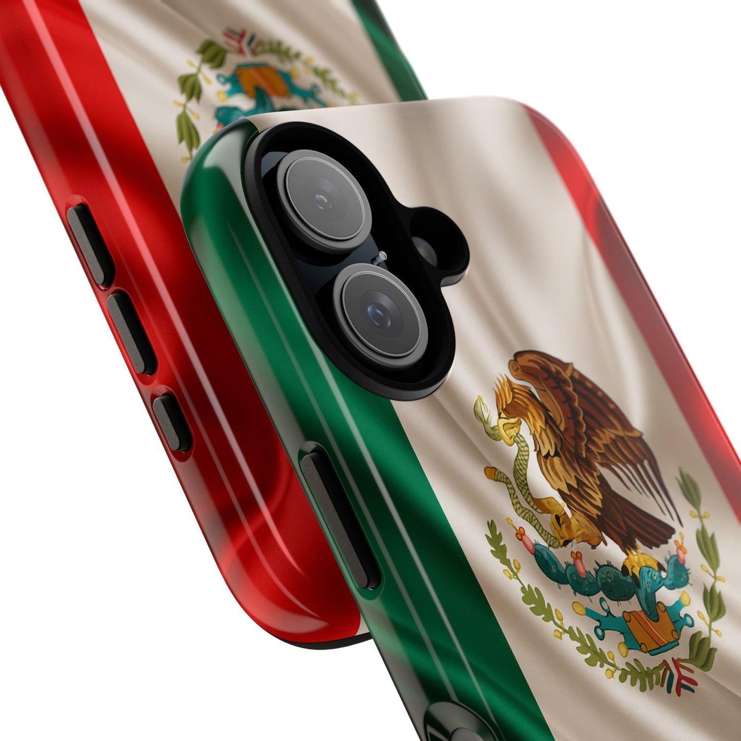 Mexico Flag Phone Case | Mexican Pride iPhone & Samsung Case | Tricolor Aesthetic Tough Protective Cover