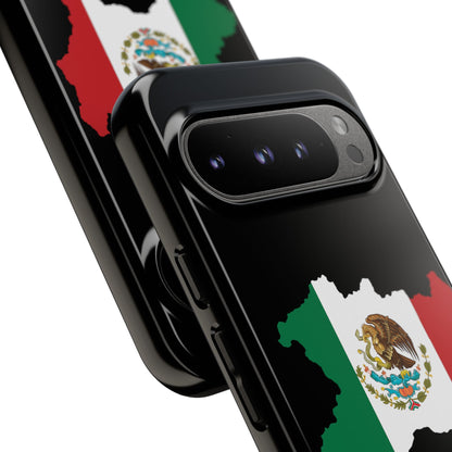 Michoacán Mexico Flag Map Phone Case | Mexican American Pride Tough Case for iPhone & Samsung