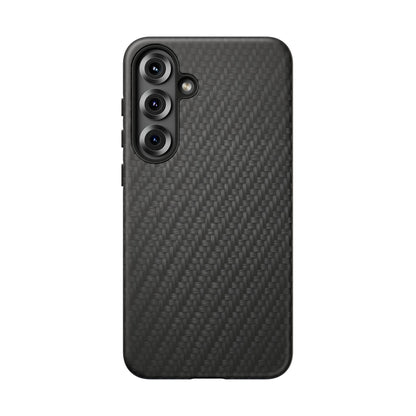 Carbon Fiber Inspired Phone Case – Rugged Slim Protective Tech Case for iPhone & Samsung