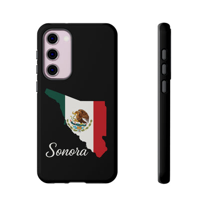 Sonora Mexico Flag Map Phone Case | Mexican American Pride Tough Case for iPhone & Samsung