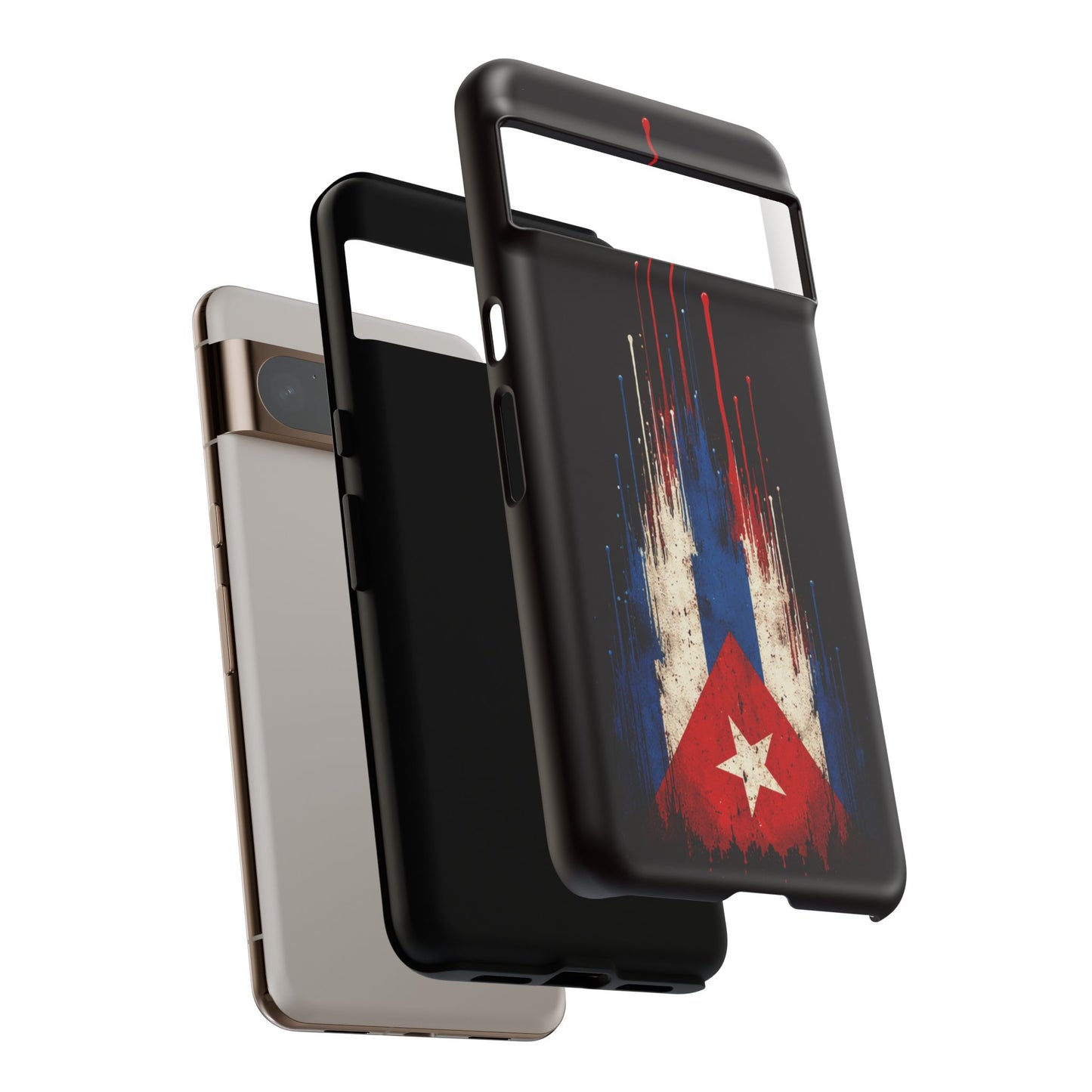 Cuban Flag Phone Case | Cuba Flag Tough Case | Patriotic Cuban Pride iPhone Samsung Protective Cover