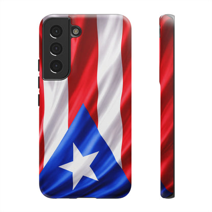 Puerto Rico Flag Phone Case | Boricua Pride Tough Case | Puerto Rican Flag Protective Cover for iPhone & Samsung