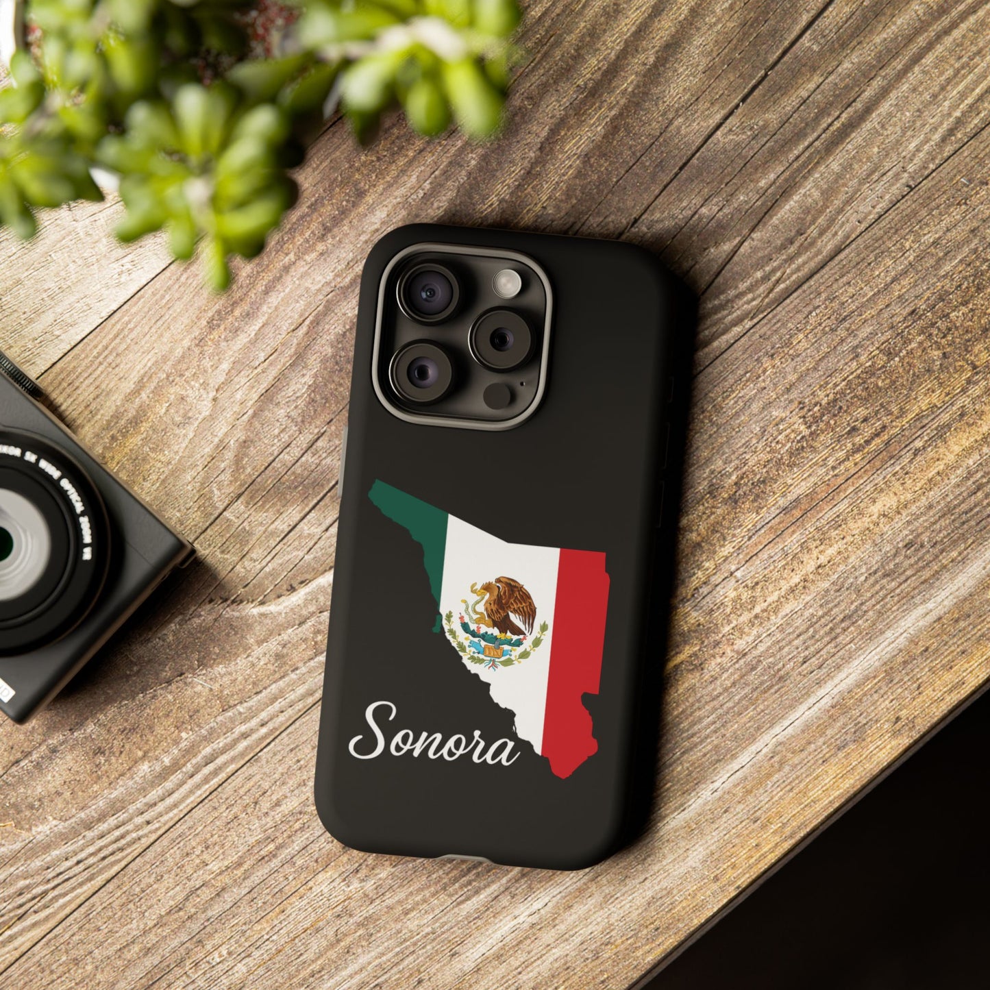 Sonora Mexico Flag Map Phone Case | Mexican American Pride Tough Case for iPhone & Samsung
