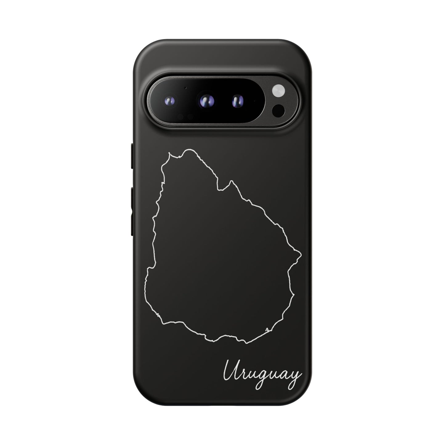 Uruguay Outline Phone Case – Minimal Country Map Tough Case (iPhone, Samsung, Pixel)