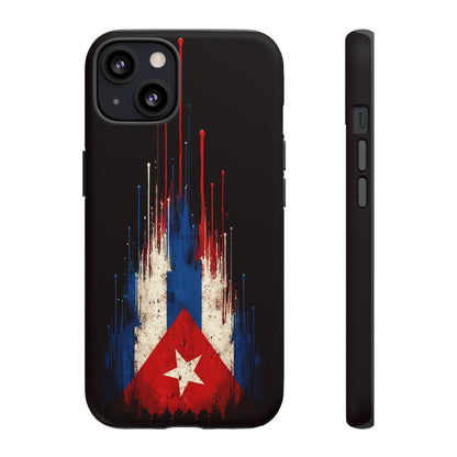 Cuban Flag Phone Case | Cuba Flag Tough Case | Patriotic Cuban Pride iPhone Samsung Protective Cover