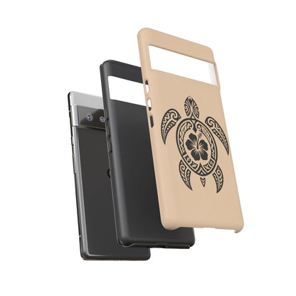 Polynesian Turtle Phone Case | Hawaiian Beach Tough Cover