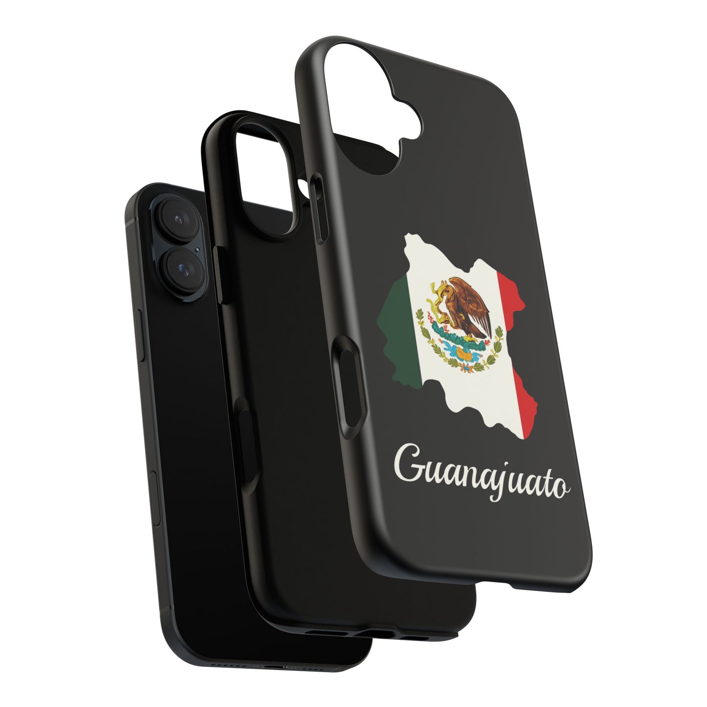 Guanajuato Mexico Flag Map Phone Case | Mexican American Pride Tough Case for iPhone & Samsung
