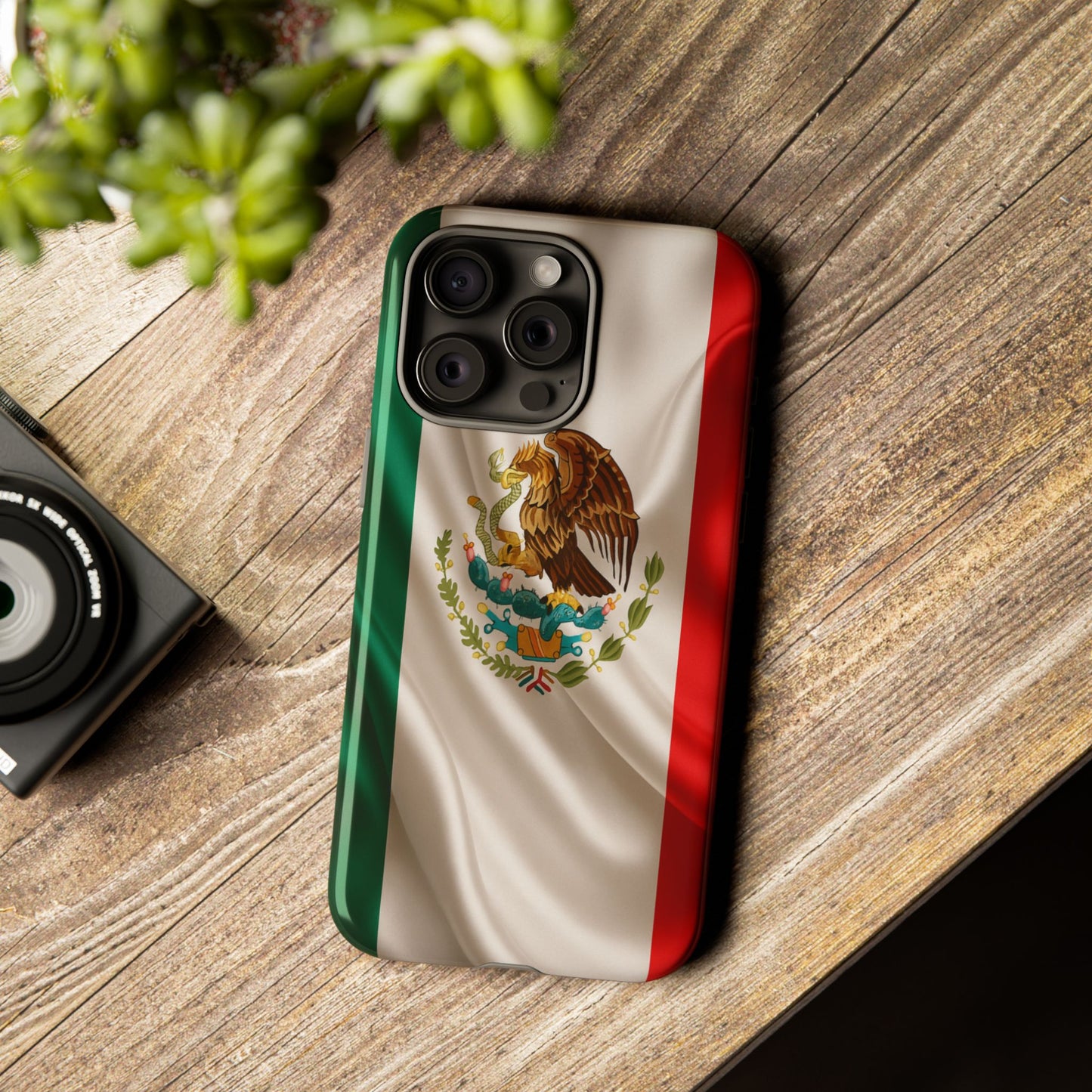 Mexico Flag Phone Case | Mexican Pride iPhone & Samsung Case | Tricolor Aesthetic Tough Protective Cover