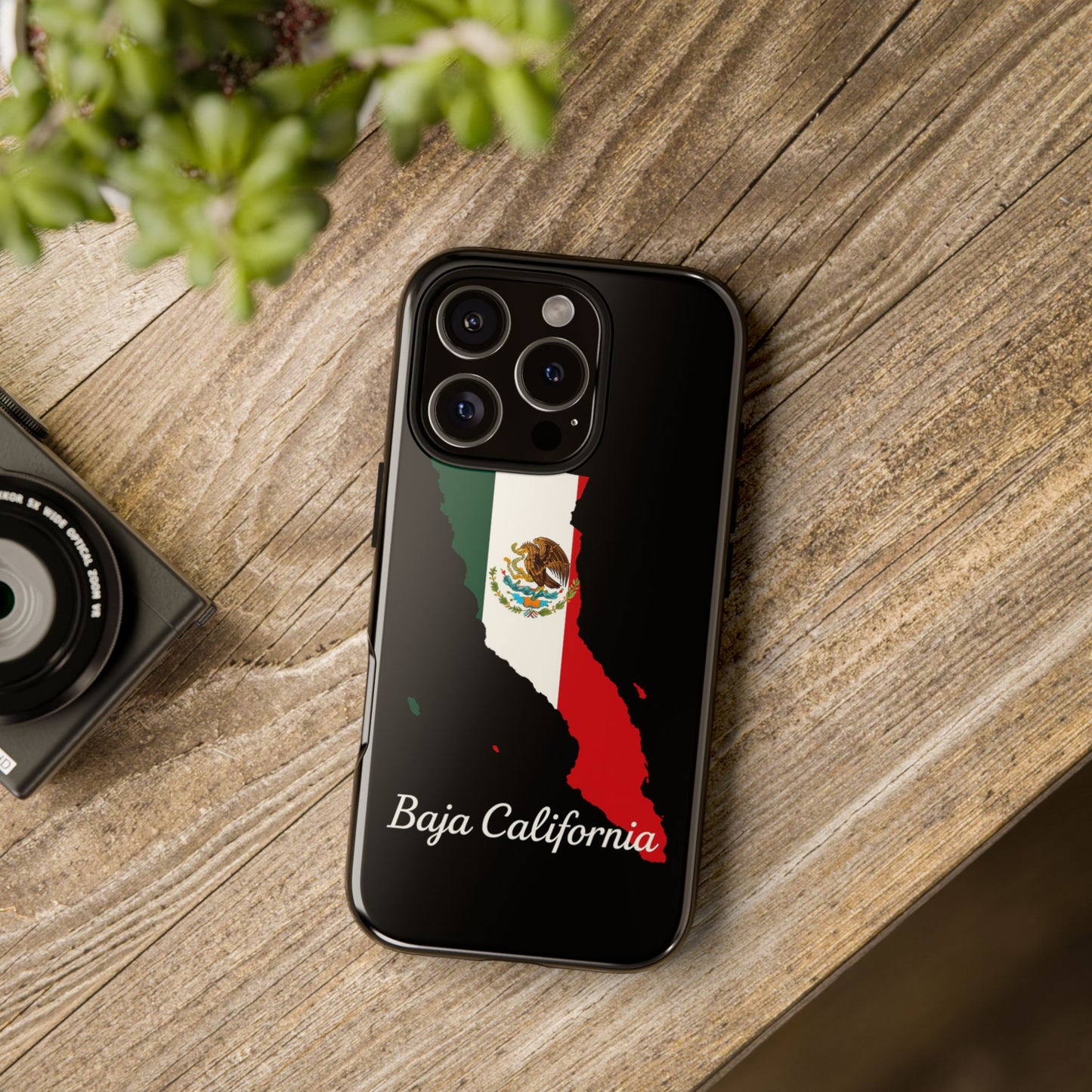 Baja California Mexico Flag Map Phone Case | Mexican American Pride Tough Case for iPhone & Samsung