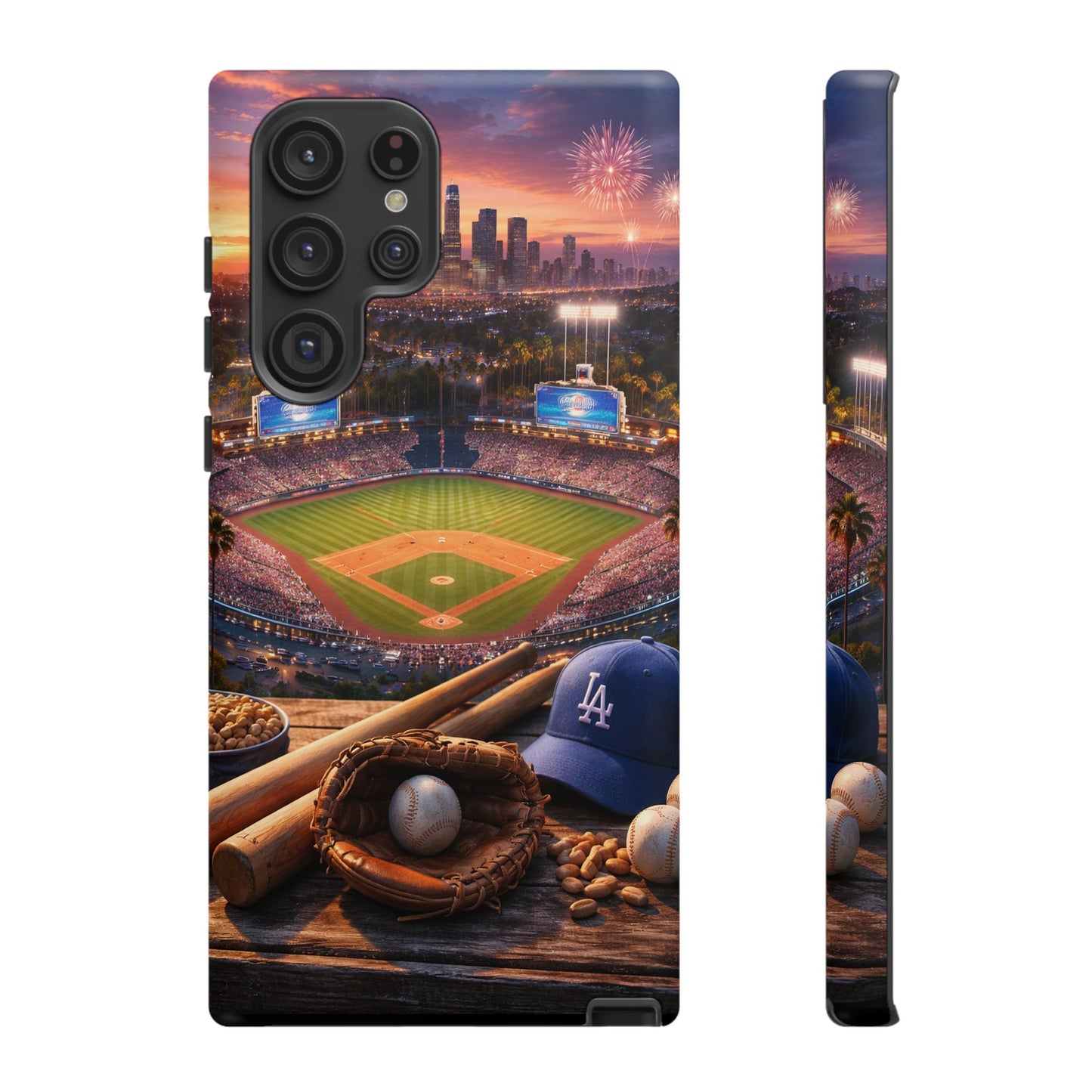 Baseball Sunset Stadium Phone Case LA Game Day Sports Aesthetic Case