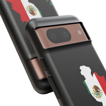 Nayarit Mexico Flag Map Phone Case | Mexican American Pride Tough Case for iPhone & Samsung