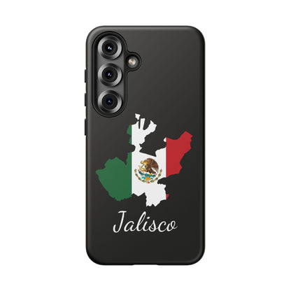 Jalisco Mexico Flag Map Phone Case | Mexican American Pride Tough Case for iPhone & Samsung