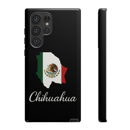 Chihuahua Mexico Flag Map Phone Case | Mexican American Pride Tough Case for iPhone & Samsung