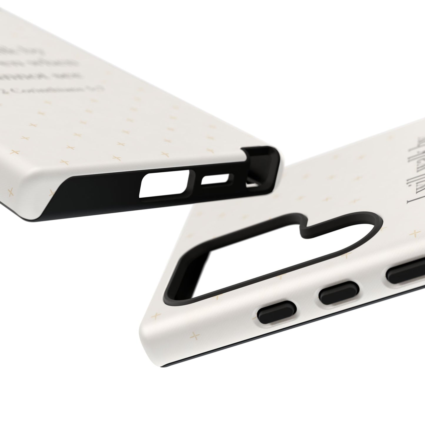 Walk by Faith Phone Case 2 Corinthians 5:7 Christian Bible Cover