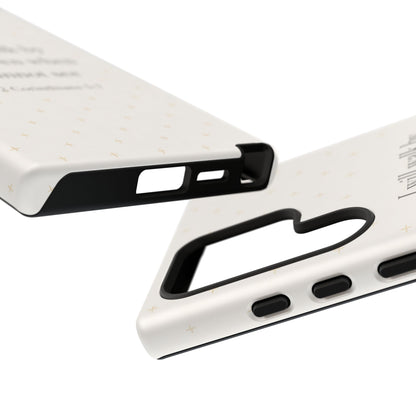 Walk by Faith Phone Case 2 Corinthians 5:7 Christian Bible Cover