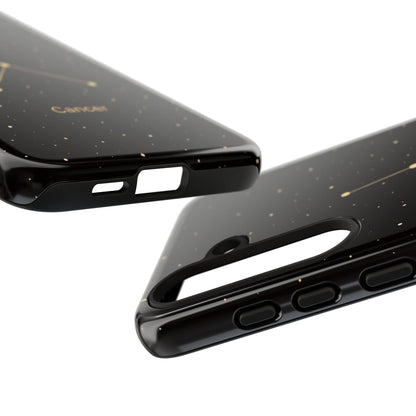 Cancer Zodiac Constellation Phone Case – Luxe Gold Celestial Cover
