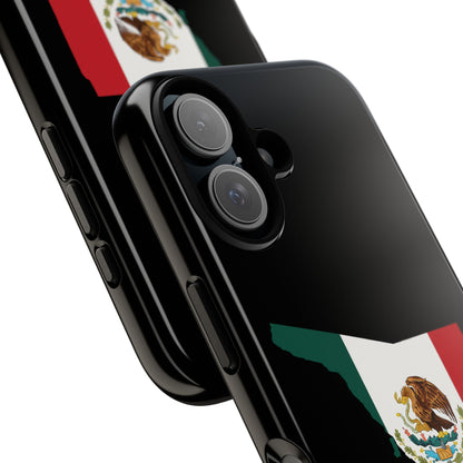 Sonora Mexico Flag Map Phone Case | Mexican American Pride Tough Case for iPhone & Samsung