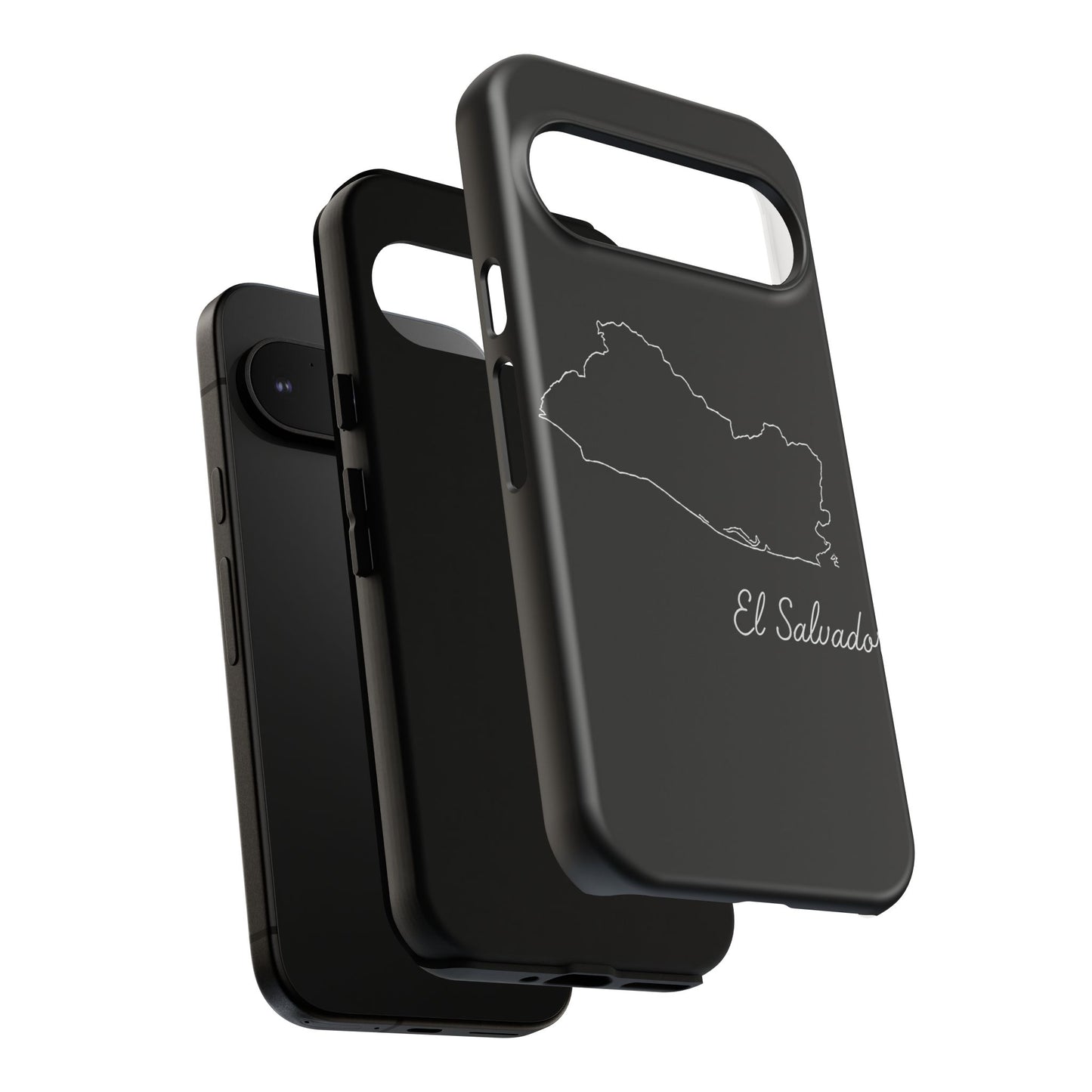 El Salvador Outline Phone Case – Minimal Country Map Tough Case (iPhone, Samsung, Pixel)
