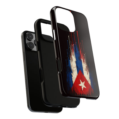 Cuban Flag Phone Case | Cuba Flag Tough Case | Patriotic Cuban Pride iPhone Samsung Protective Cover