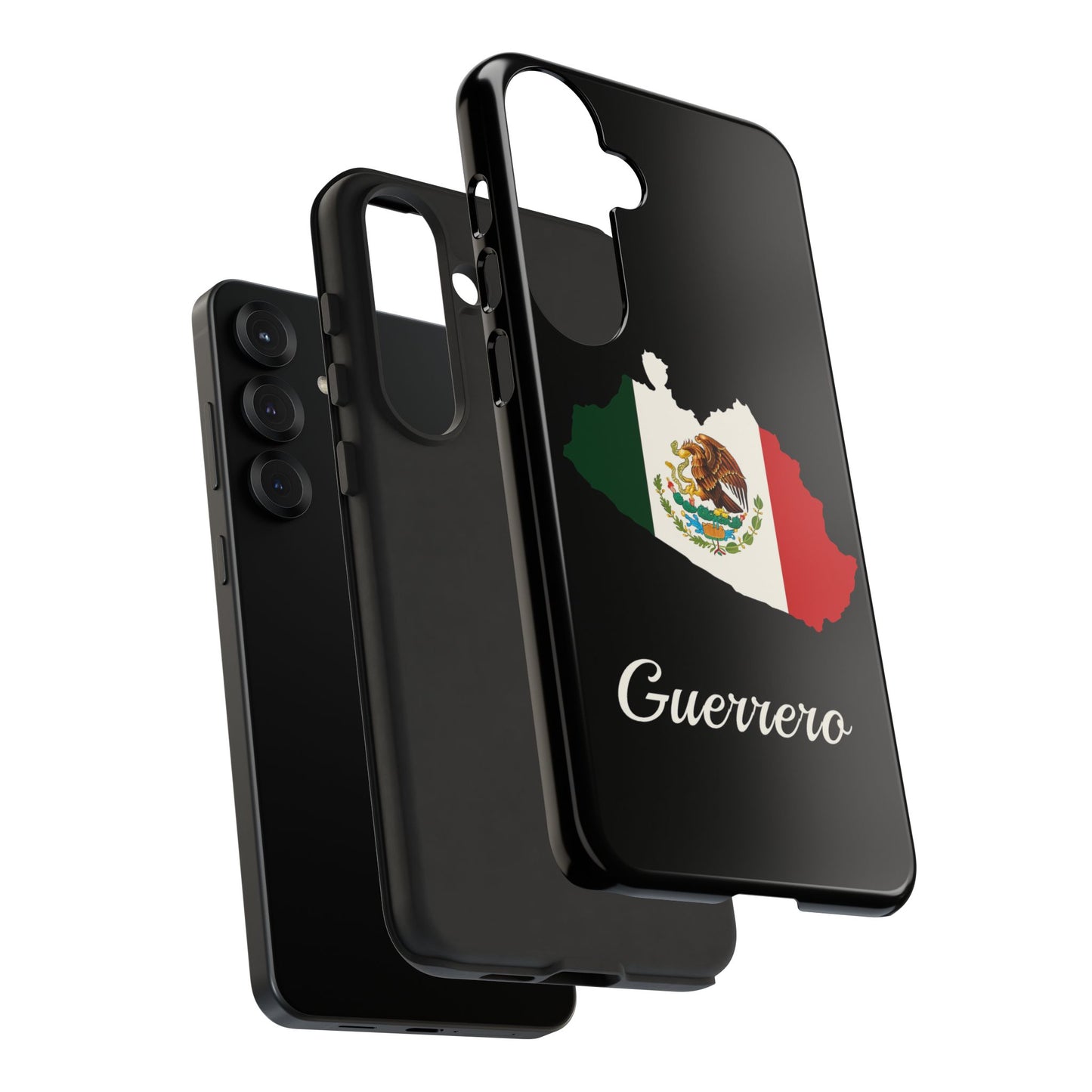 Guerrero Mexico Flag Map Phone Case | Mexican American Pride Tough Case for iPhone & Samsung