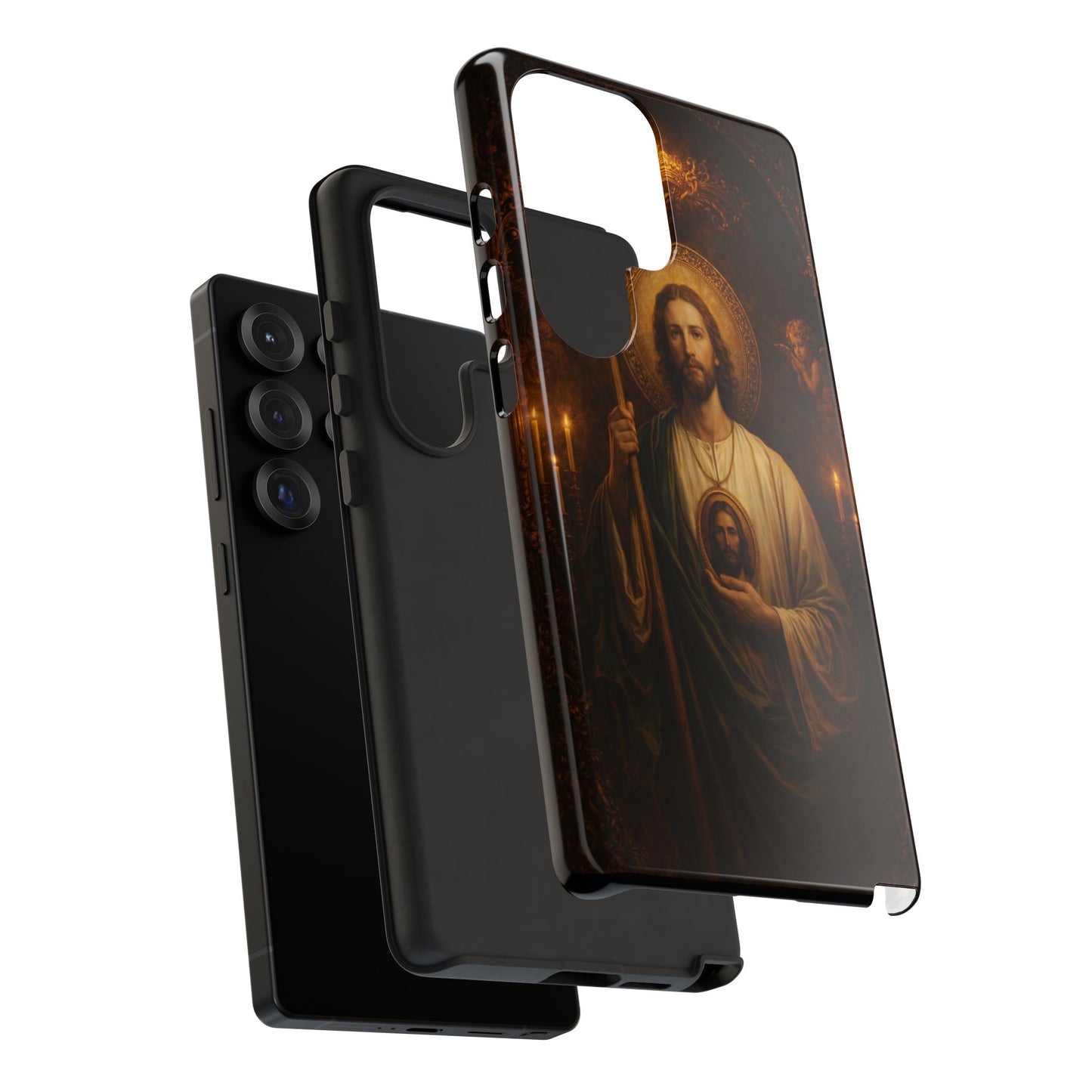 San Judas Phone Case Saint Jude Catholic Saint Religious Art Portrait Tough