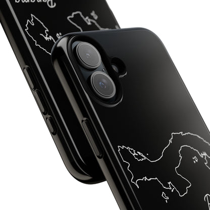Panama Outline Phone Case – Minimal Country Map Tough Case (iPhone, Samsung, Pixel)