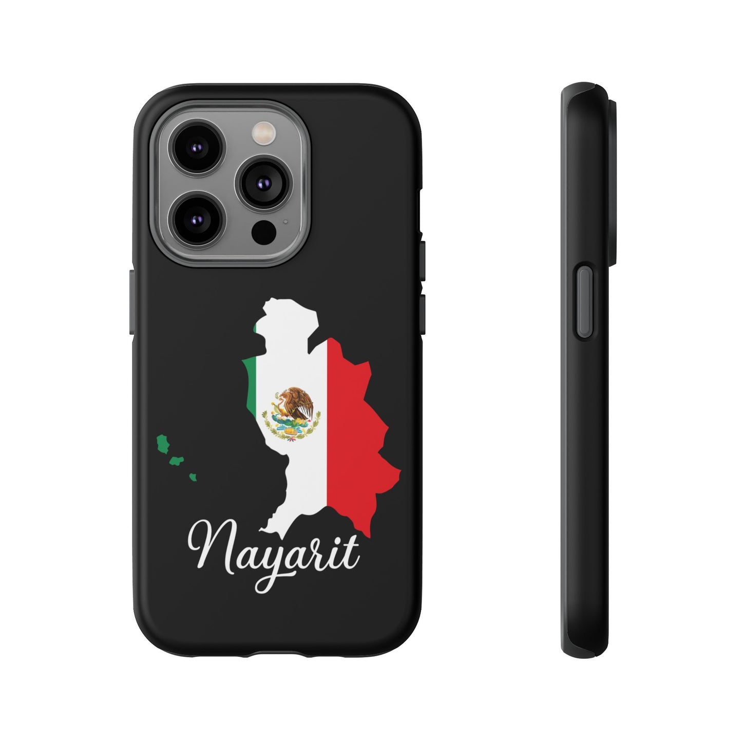 Nayarit Mexico Flag Map Phone Case | Mexican American Pride Tough Case for iPhone & Samsung