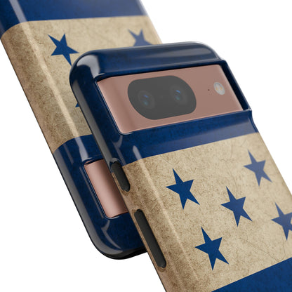 Honduras Flag Phone Case | Vintage Honduran Flag iPhone & Samsung Tough Protective Case