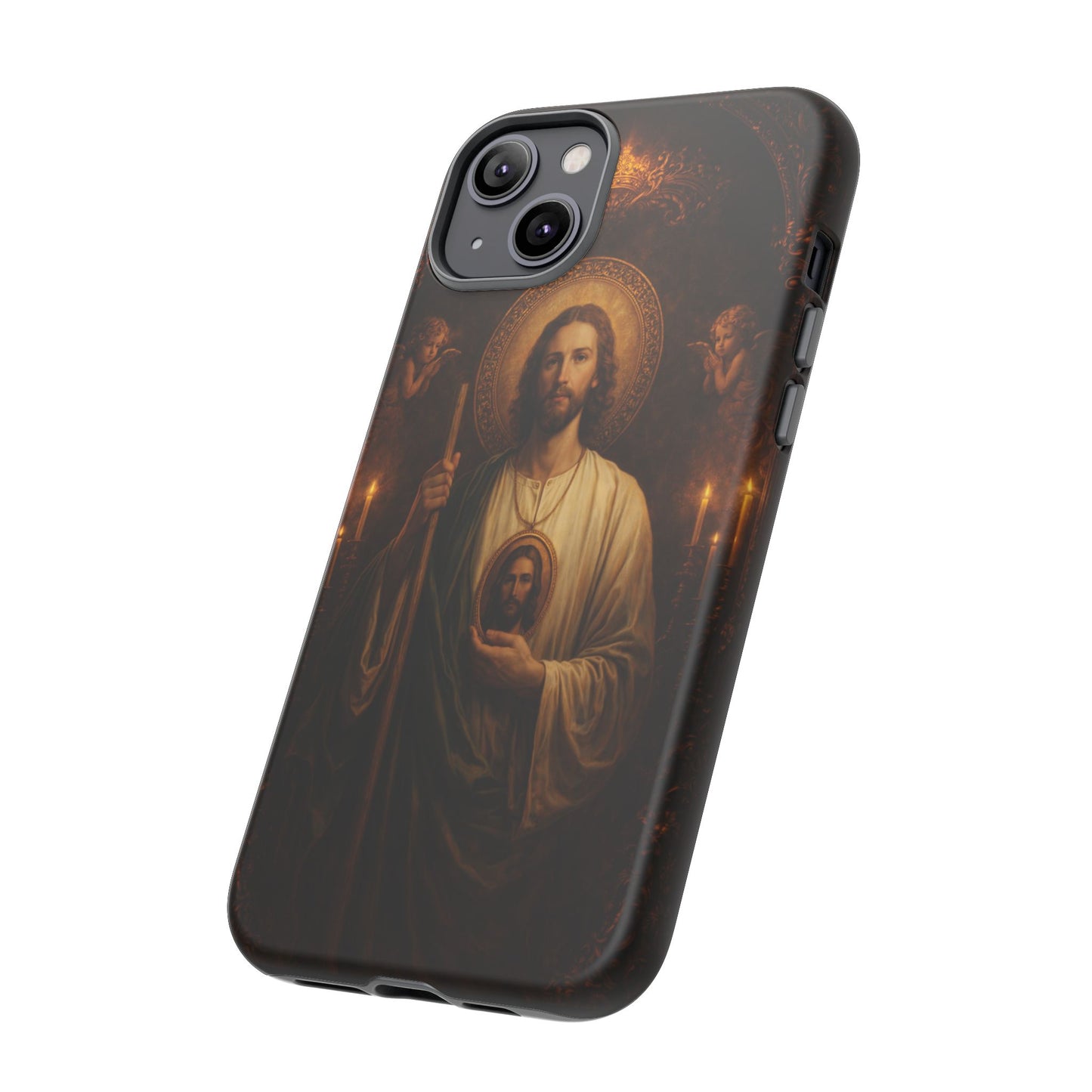San Judas Phone Case Saint Jude Catholic Saint Religious Art Portrait Tough