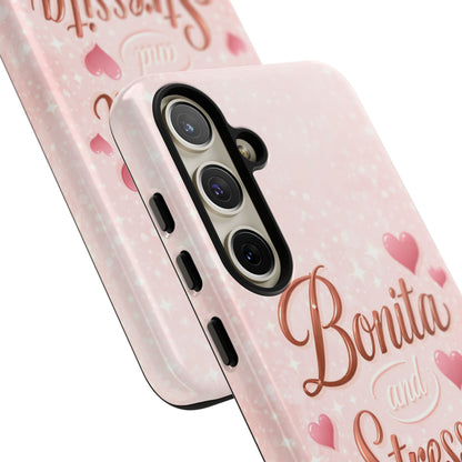 Bonita Stressita Phone Case Cute Latina Aesthetic Pink Coquette Case