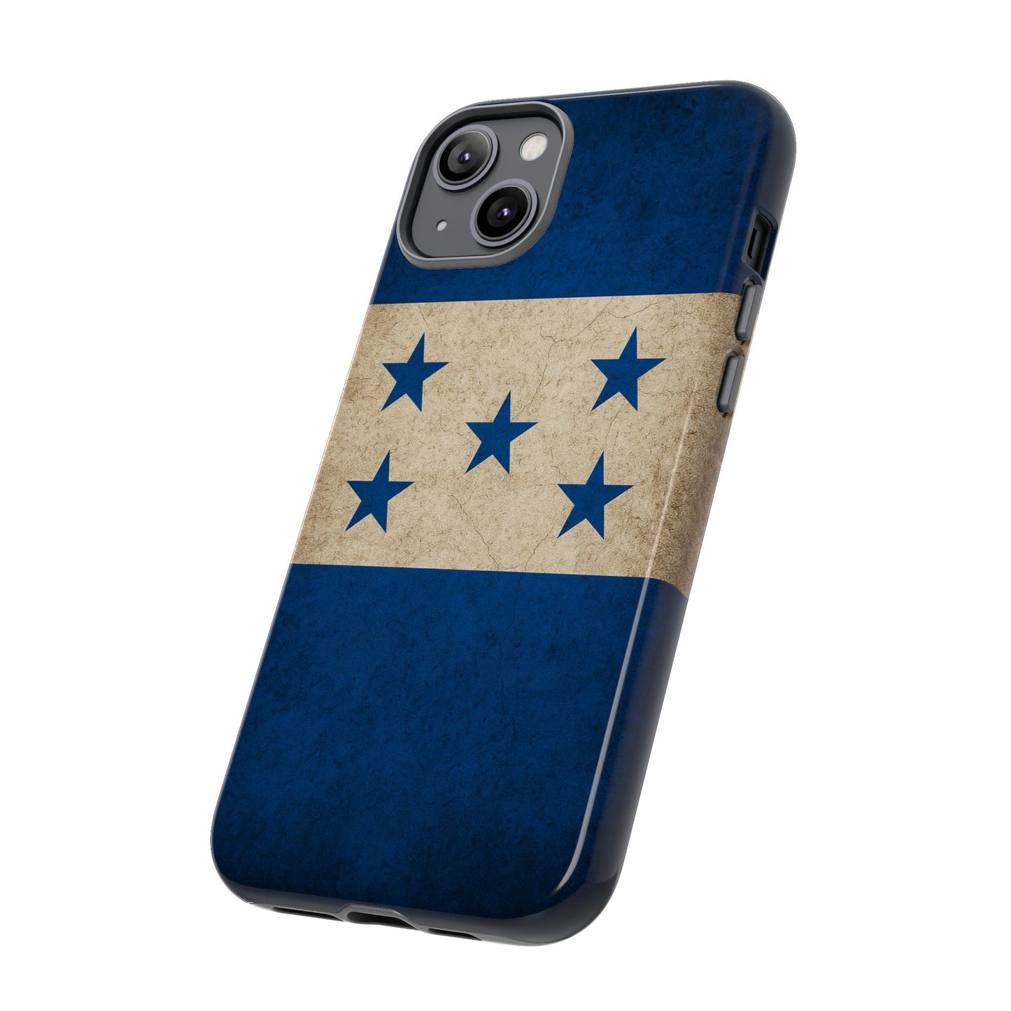 Honduras Flag Phone Case | Vintage Honduran Flag iPhone & Samsung Tough Protective Case