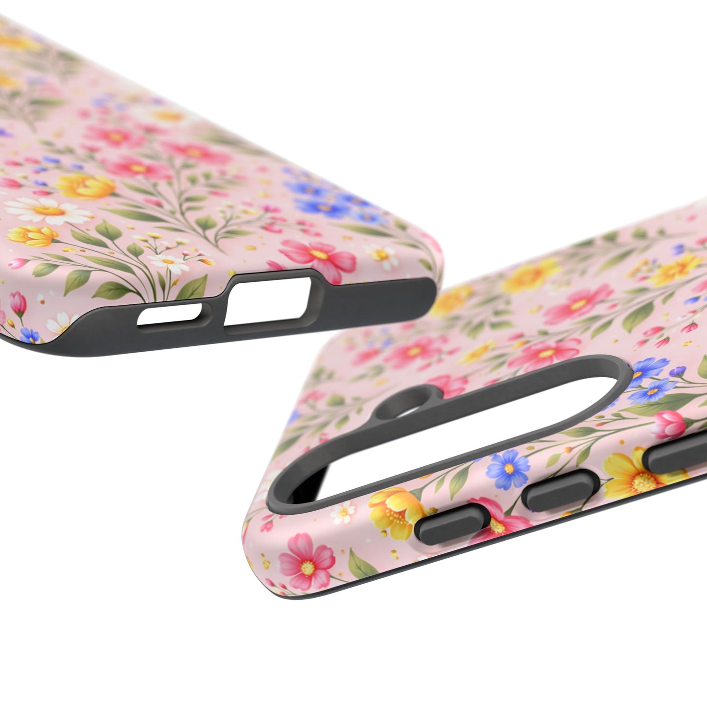 Wildflower Floral Phone Case Vintage Spring Meadow Tough Cover