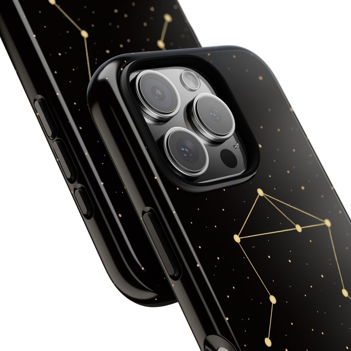 Libra Zodiac Constellation Phone Case – Luxe Gold Celestial Cover