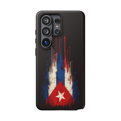 Cuban Flag Phone Case | Cuba Flag Tough Case | Patriotic Cuban Pride iPhone Samsung Protective Cover