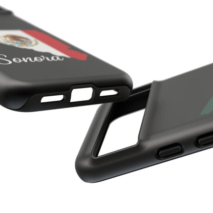 Sonora Mexico Flag Map Phone Case | Mexican American Pride Tough Case for iPhone & Samsung