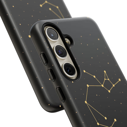 Sagittarius Zodiac Constellation Phone Case – Luxe Gold Celestial Cover