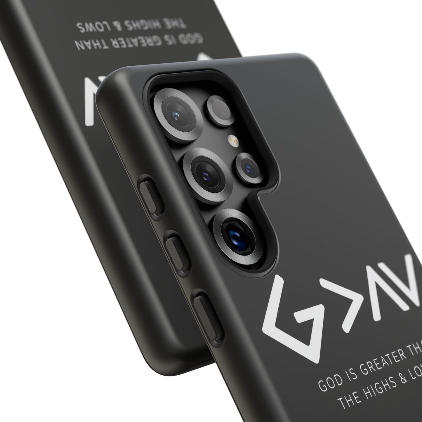 God Is Greater Than The Highs & Lows G>∧∨ Christian Phone Case