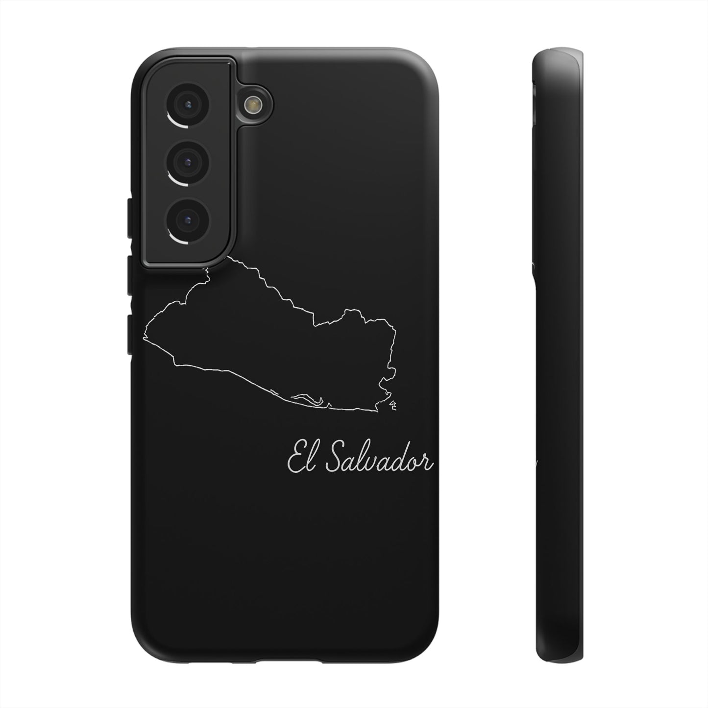 El Salvador Outline Phone Case – Minimal Country Map Tough Case (iPhone, Samsung, Pixel)