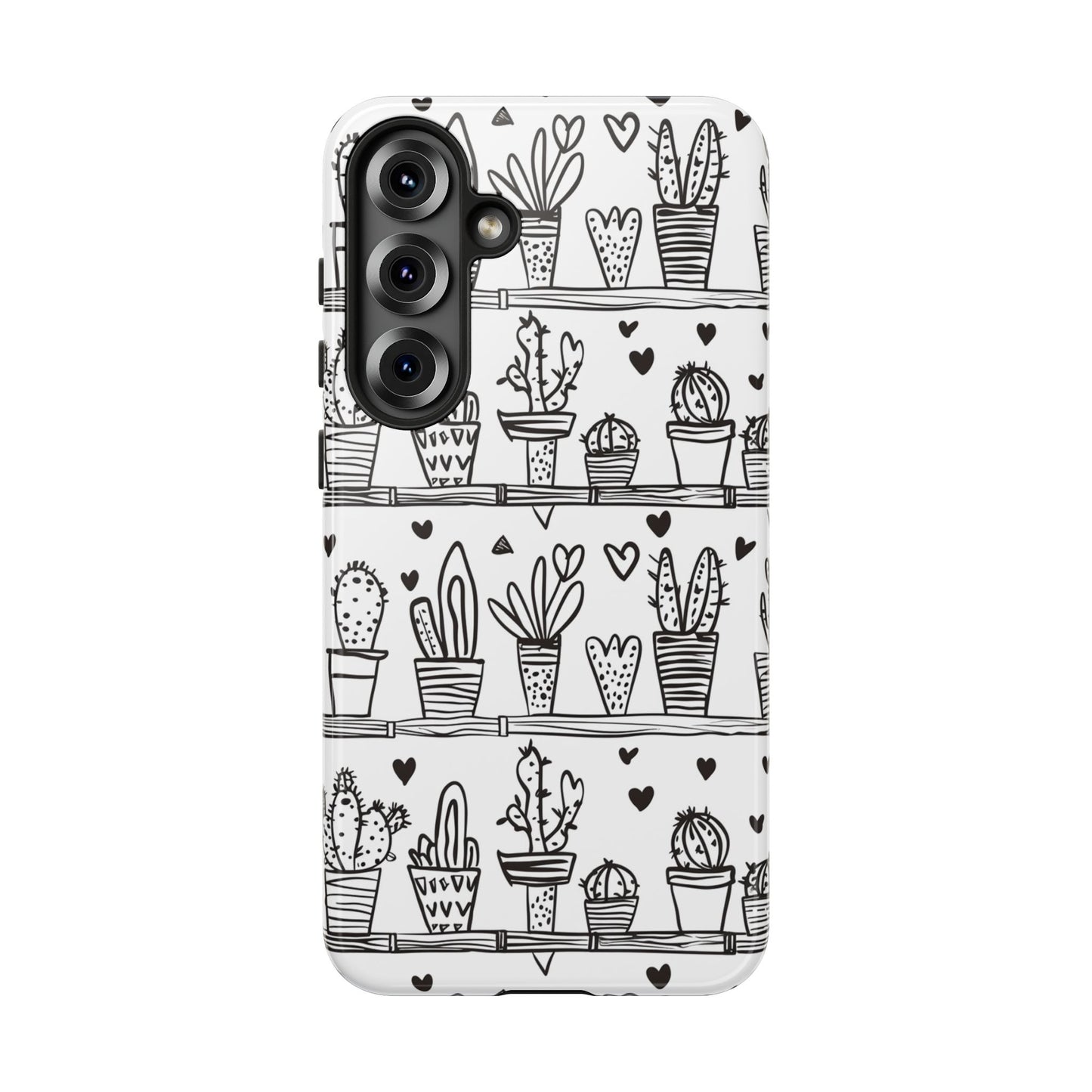 Cactus Succulent Phone Case Cute Plant Aesthetic iPhone Samsung Cover