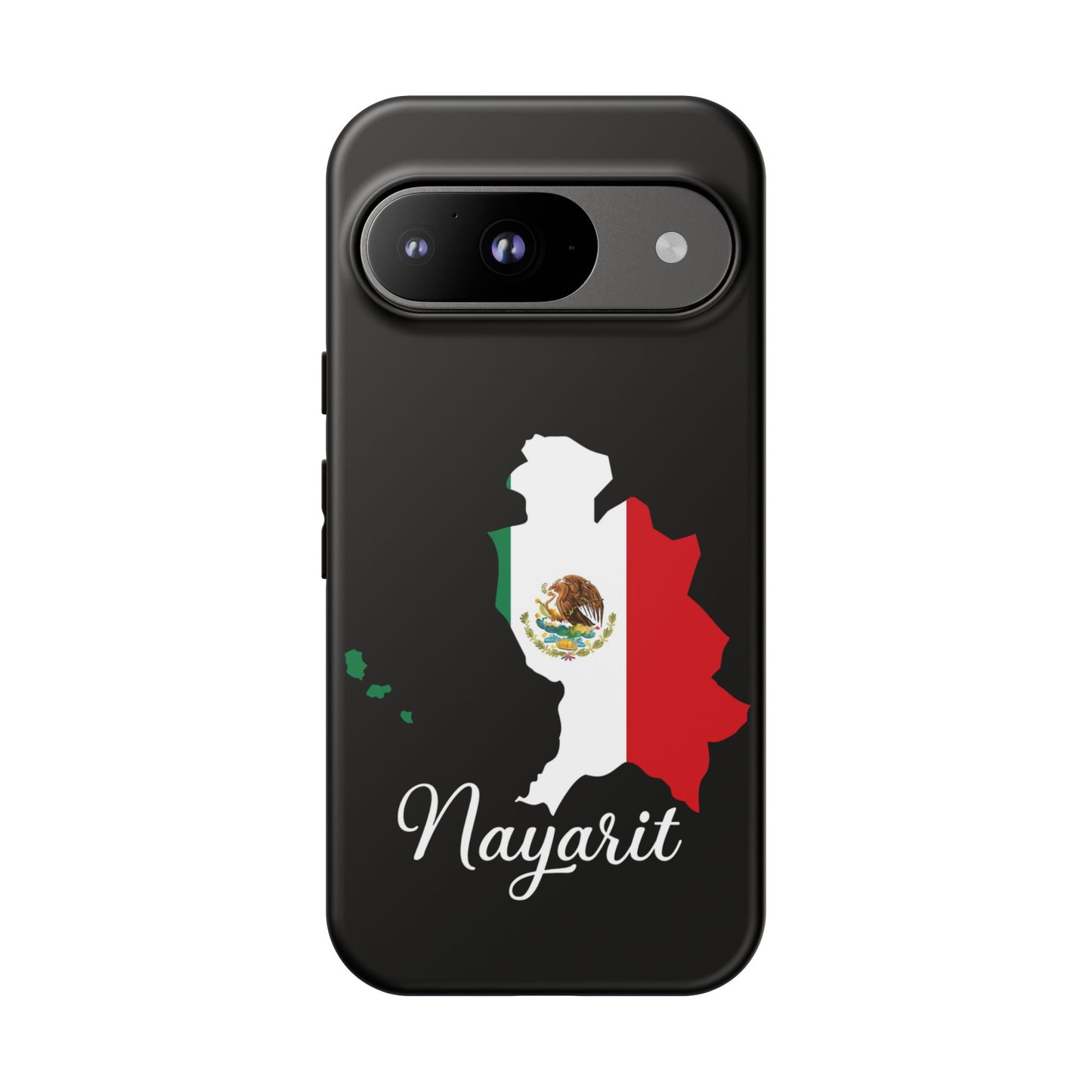Nayarit Mexico Flag Map Phone Case | Mexican American Pride Tough Case for iPhone & Samsung