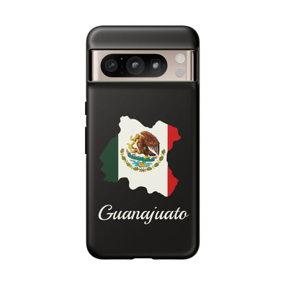 Guanajuato Mexico Flag Map Phone Case | Mexican American Pride Tough Case for iPhone & Samsung