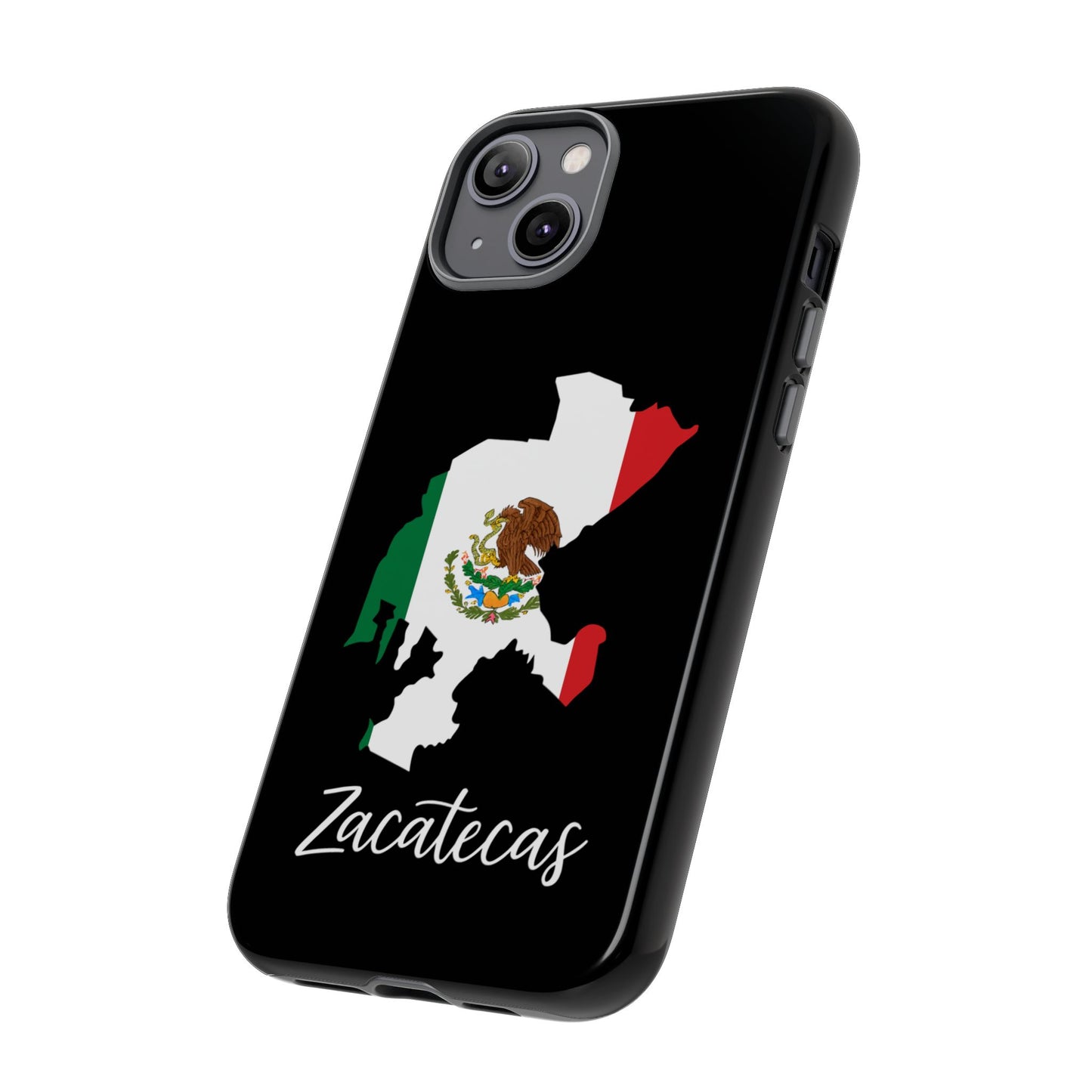 Zacatecas Mexico Flag Map Phone Case | Mexican American Pride Tough Case for iPhone & Samsung