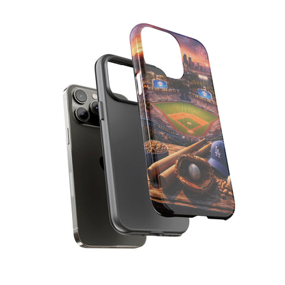Baseball Sunset Stadium Phone Case LA Game Day Sports Aesthetic Case