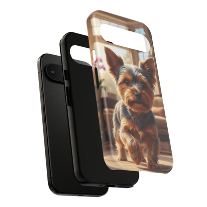 Yorkshire Terrier Phone Case – Cute Yorkie Puppy Tough Case (iPhone, Samsung, Pixel)